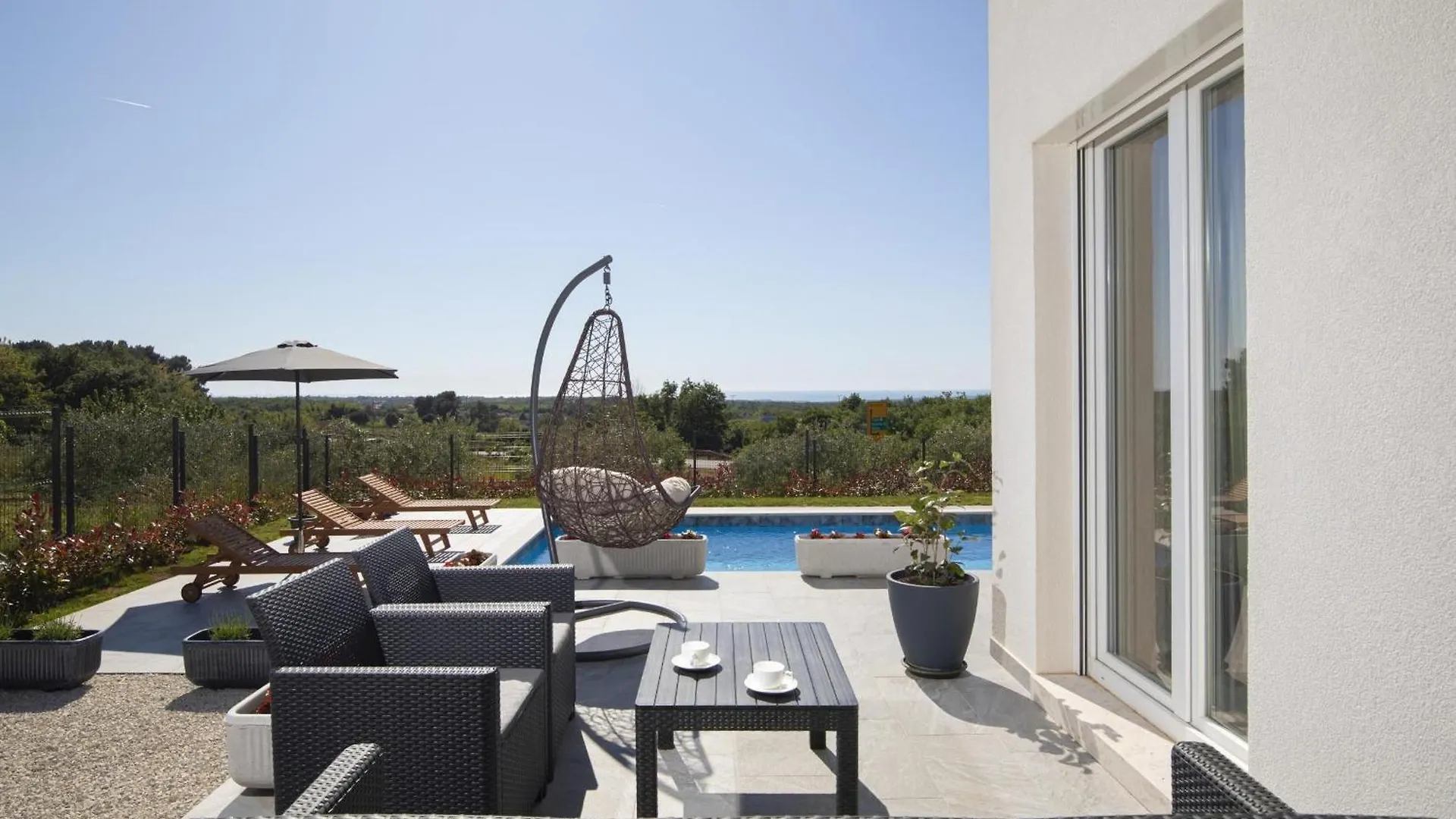 Ferienhaus Villa Euphoria Mit Pool, Sauna Und Whirlpool Višnjan