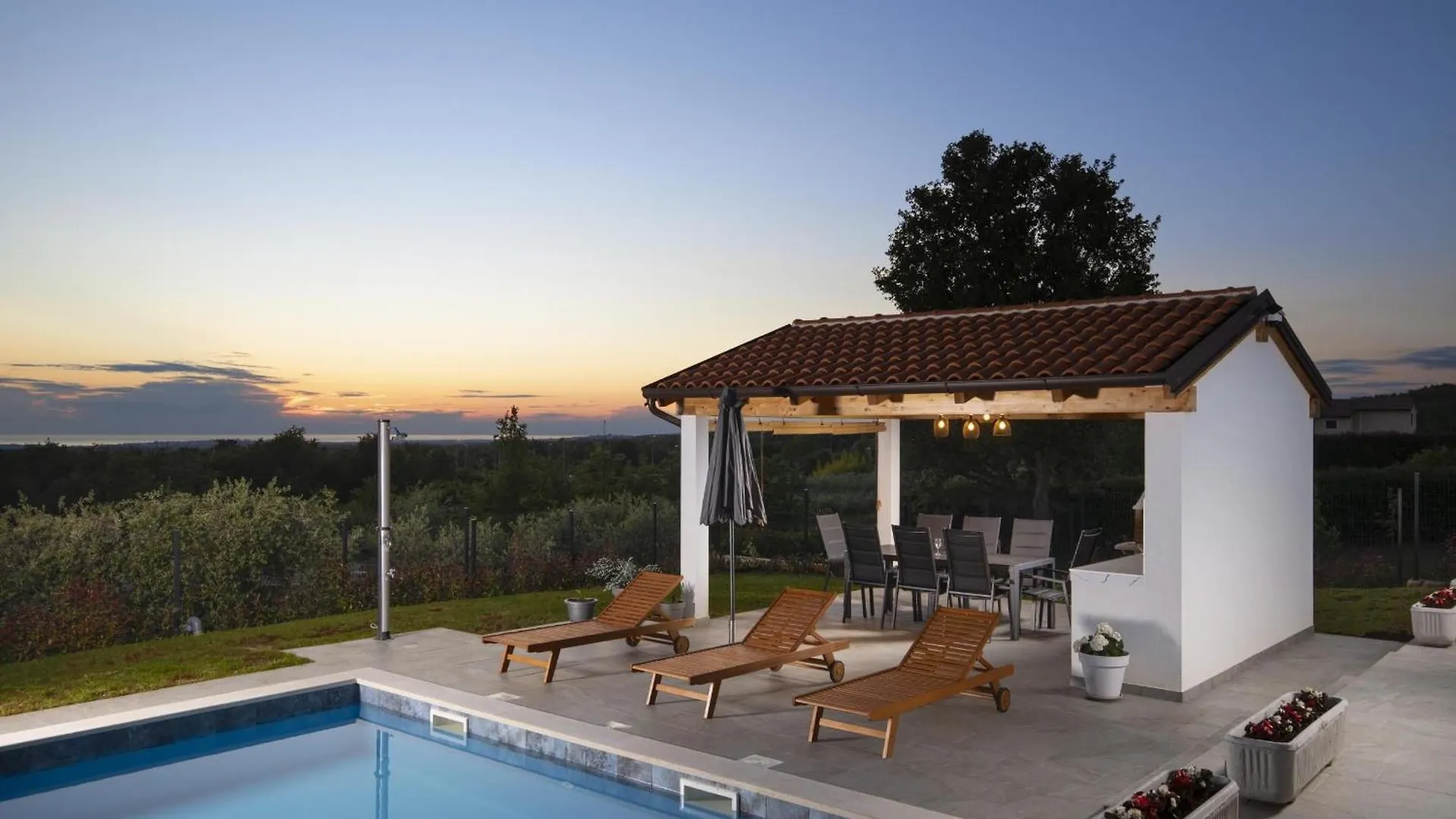 Villa Euphoria Mit Pool, Sauna Und Whirlpool Višnjan Casa vacanze